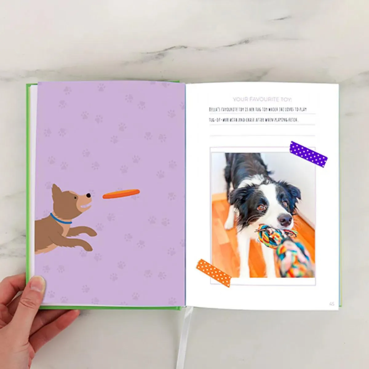 Greb-greb knjiga SCRATCH BOOK - MY DOG JOURNAL 