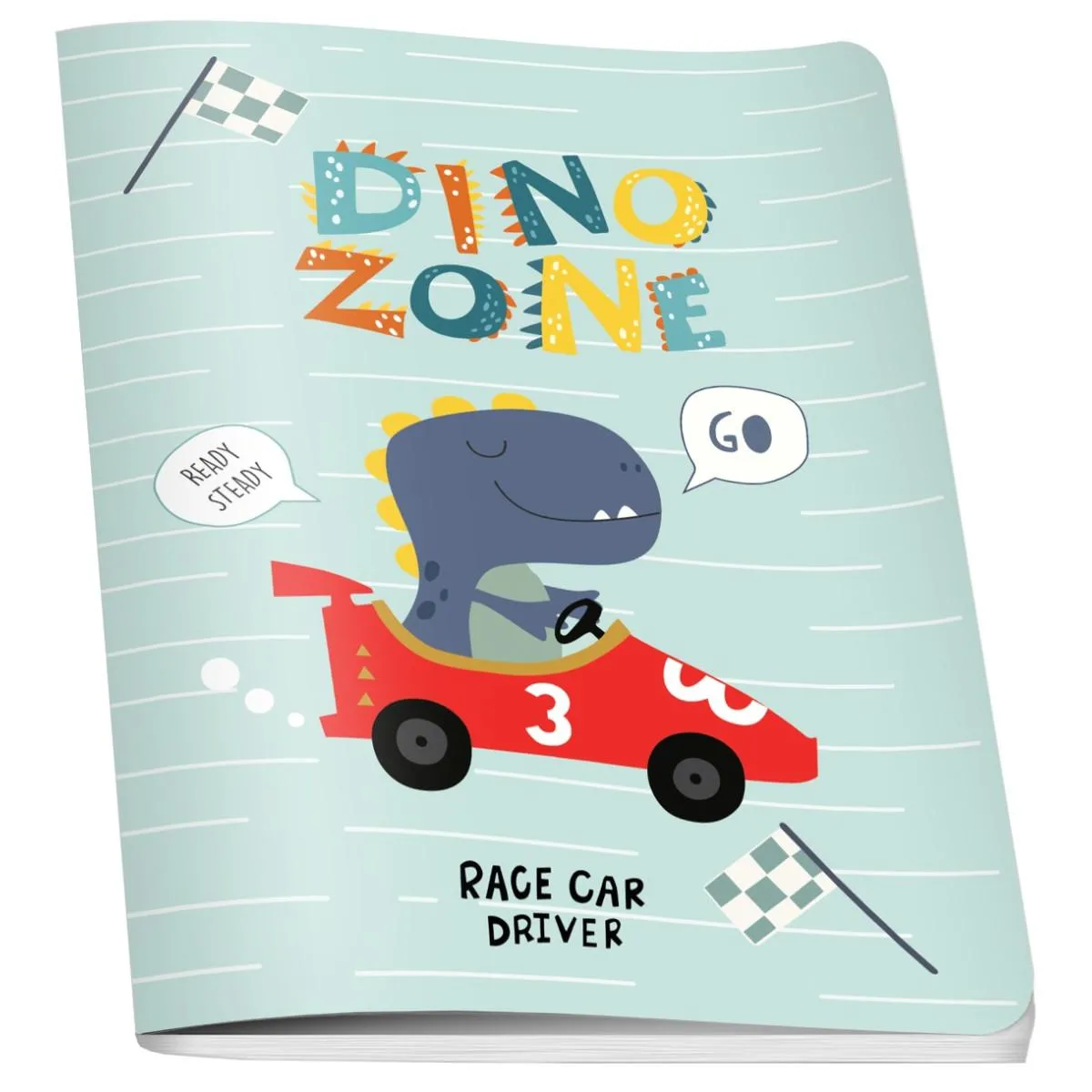 Sveska A5 DINO ZONE, 60 listova na kvadratiće 