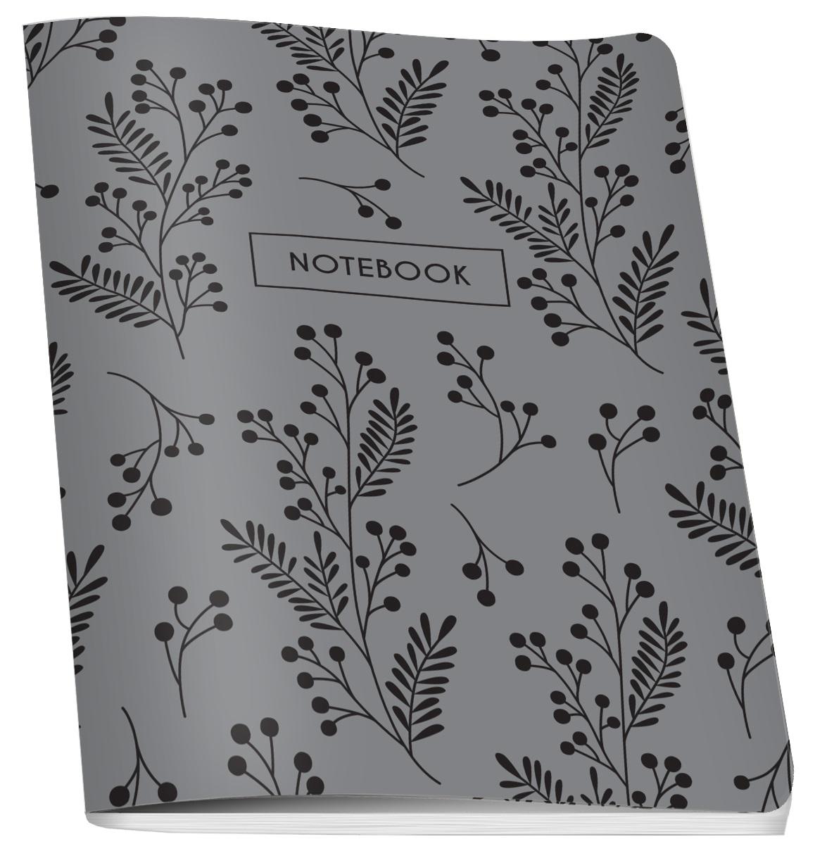 Sveska A5 BLACK STYLE, 60 listova na kvadratiće 