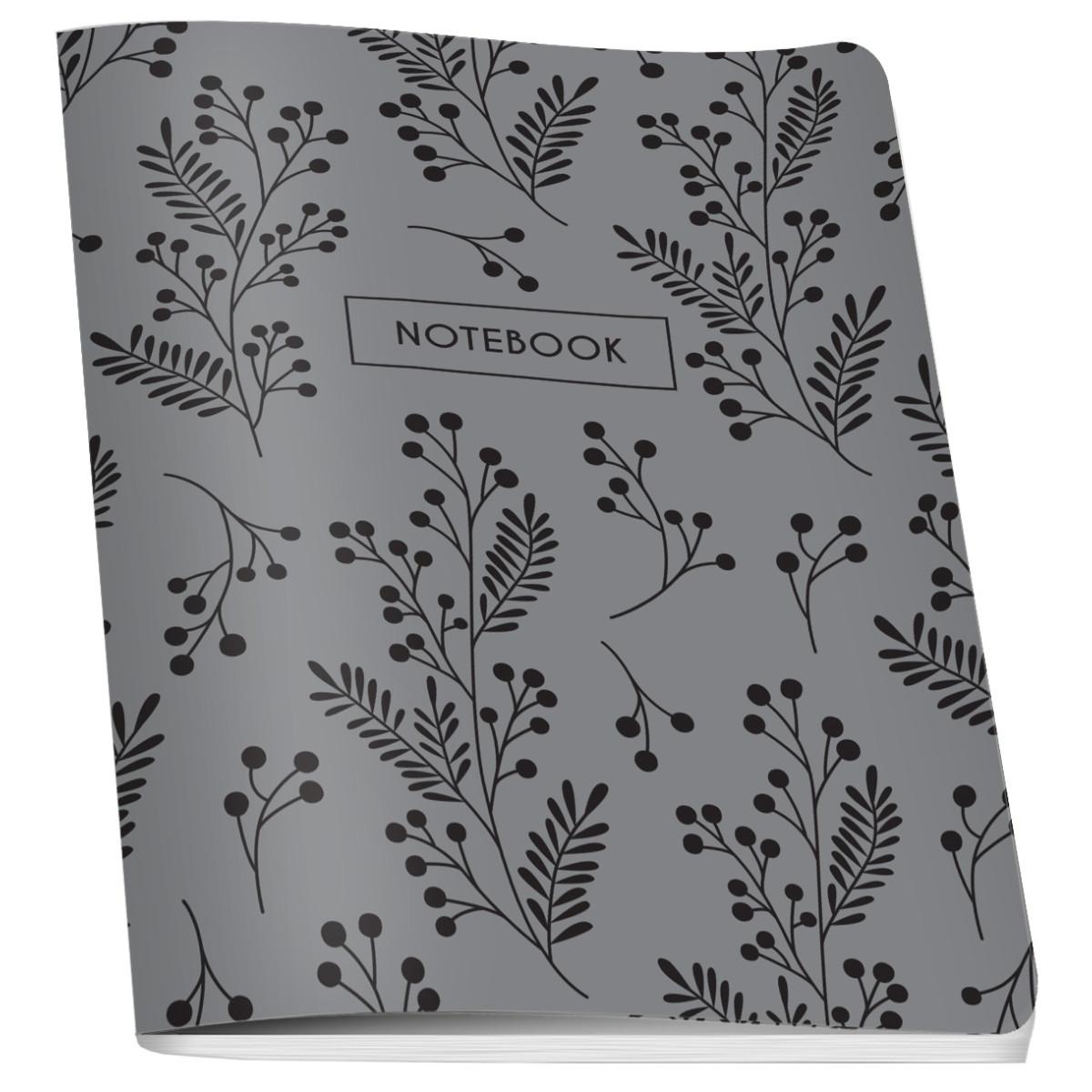 Sveska A5 BLACK STYLE, 60 listova na kvadratiće 