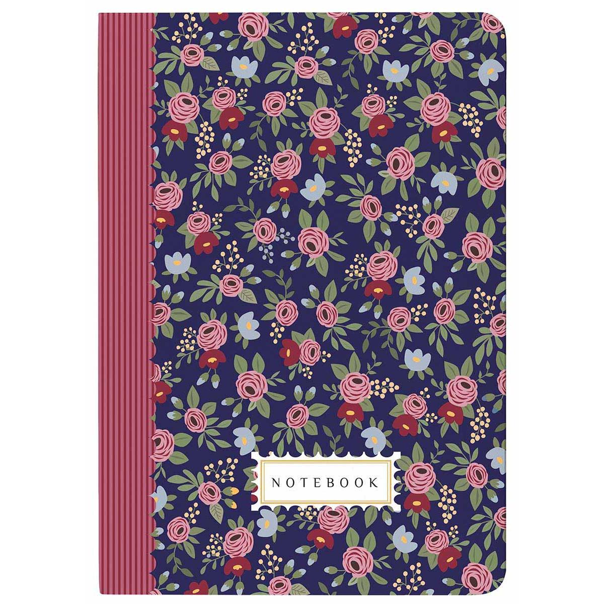 Sveska na linije A4 FLOWERS, 60 listova 