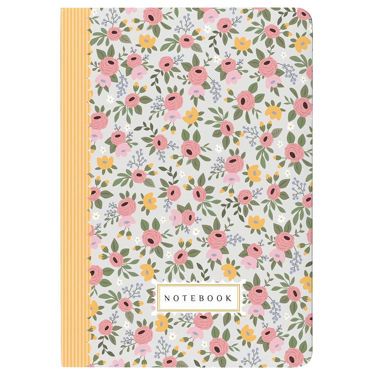 Sveska A4 FLOWERS, 60 listova na kvadratiće 