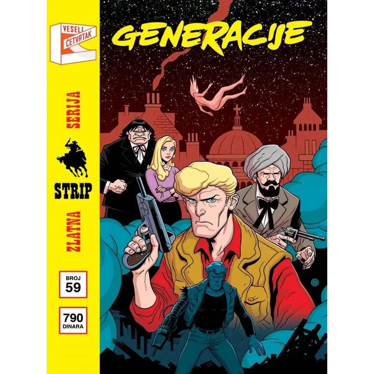 ZLATNA SERIJA 59 Marti Misterija – Generacije (Korica B) 