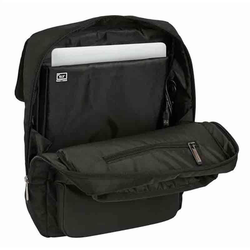Ranac za laptop FLAP BLACK 13.3 ''+USB 