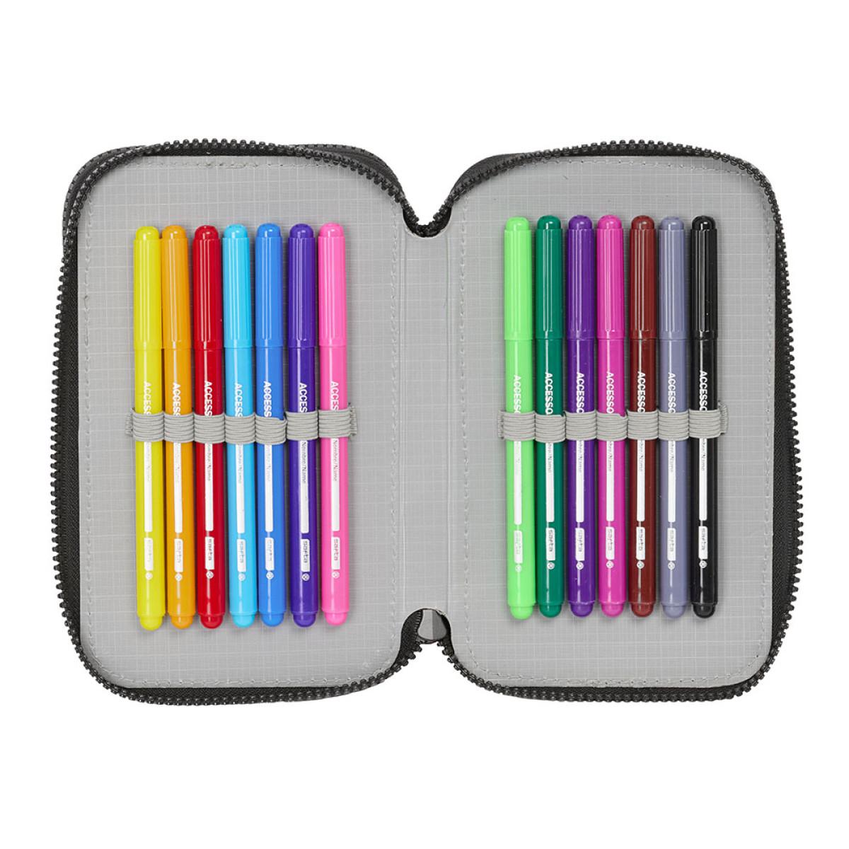 Pernica puna trodelna F.C.BARCELONA - CRNA 