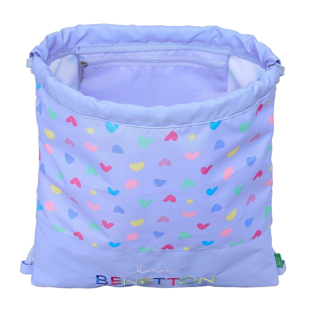Torba za fizičko BENETTON - LILA 