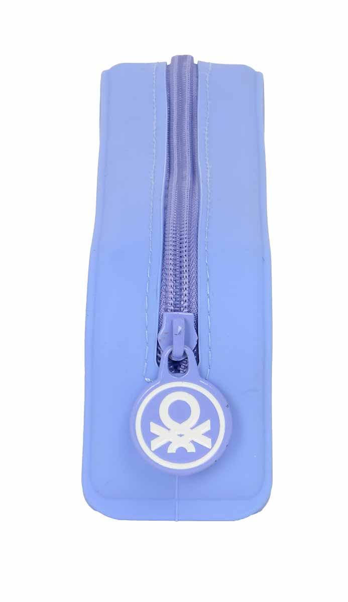 Silikonska prazna pernica BENETTON - LILA 