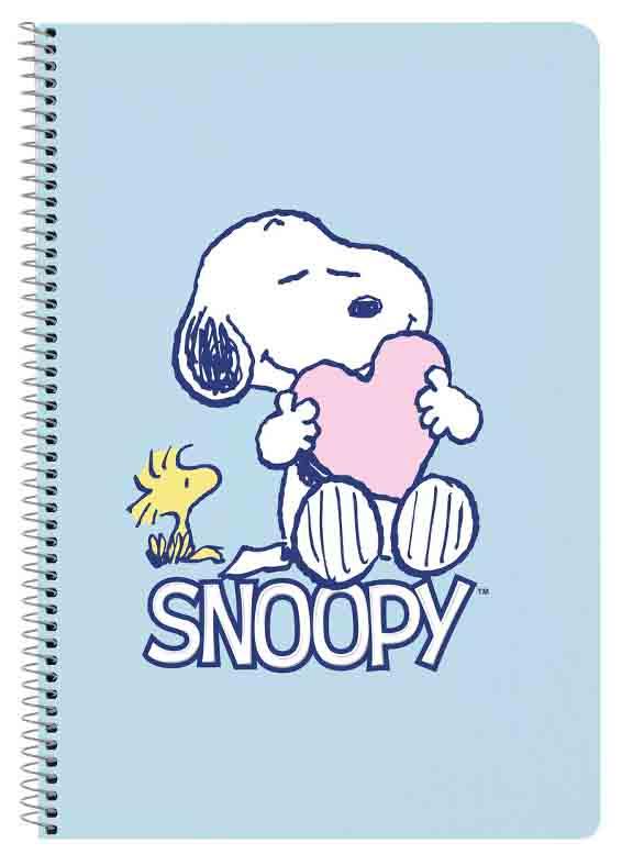 Notes SNOOPY A4 tvrdi povez 80 strana, kvadratići 