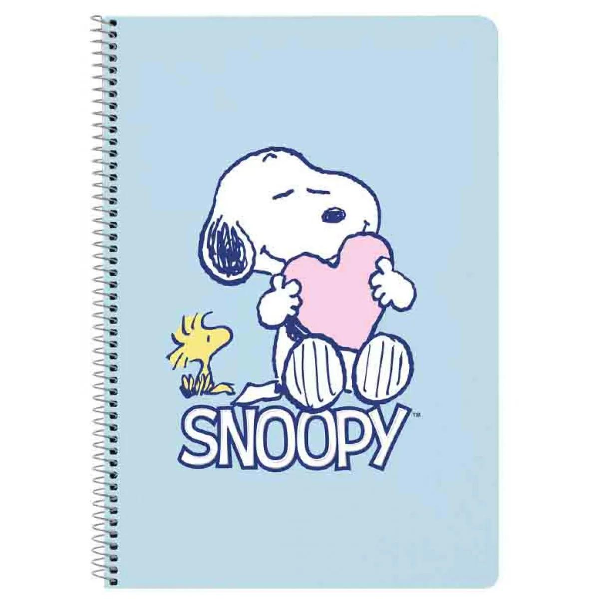 Notes SNOOPY A4 tvrdi povez 80 strana, kvadratići 