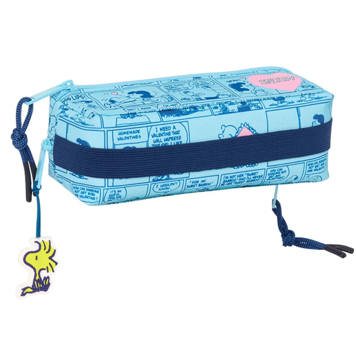 Prazna pernica sa tri pregrade SNOOPY 