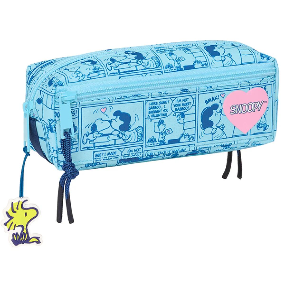 Prazna pernica sa tri pregrade SNOOPY 