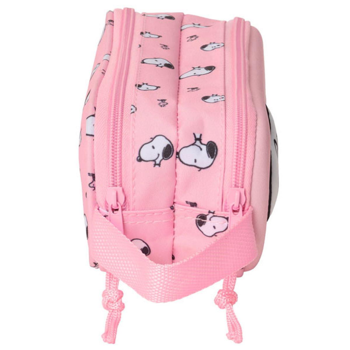 Pernica prazna SNOOPY 3D - pink 