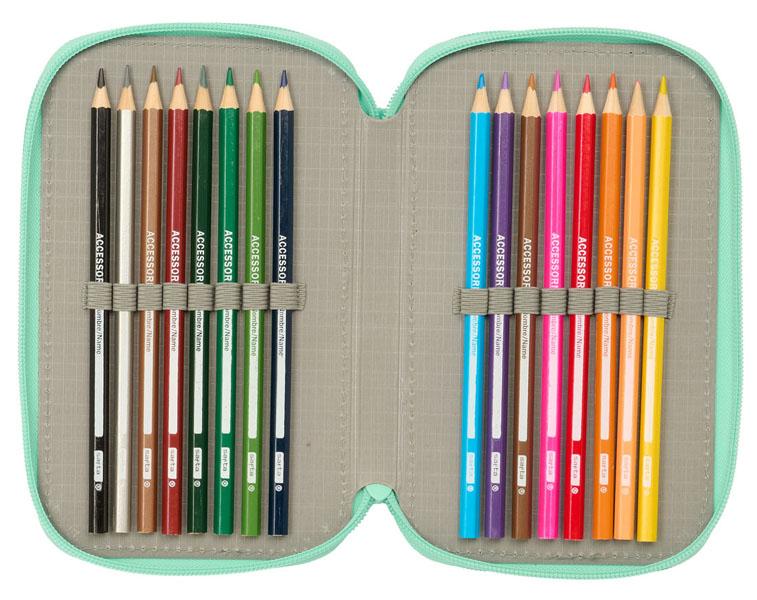 Pernica puna trodelna SRCE - ZELENA 