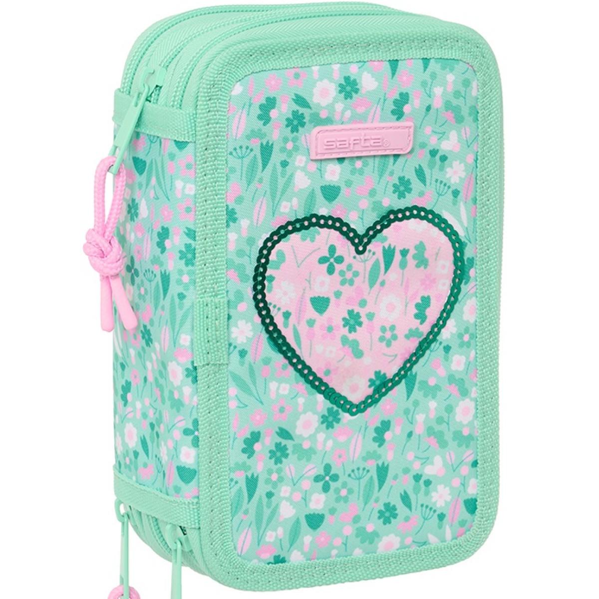 Pernica puna trodelna SRCE - ZELENA 