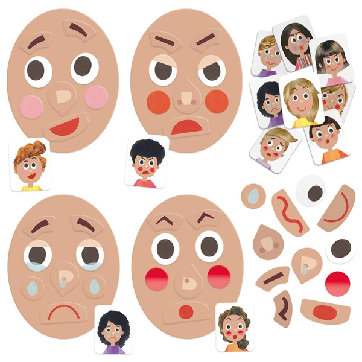 Dečija edukativna igra IZRAZI LICA 