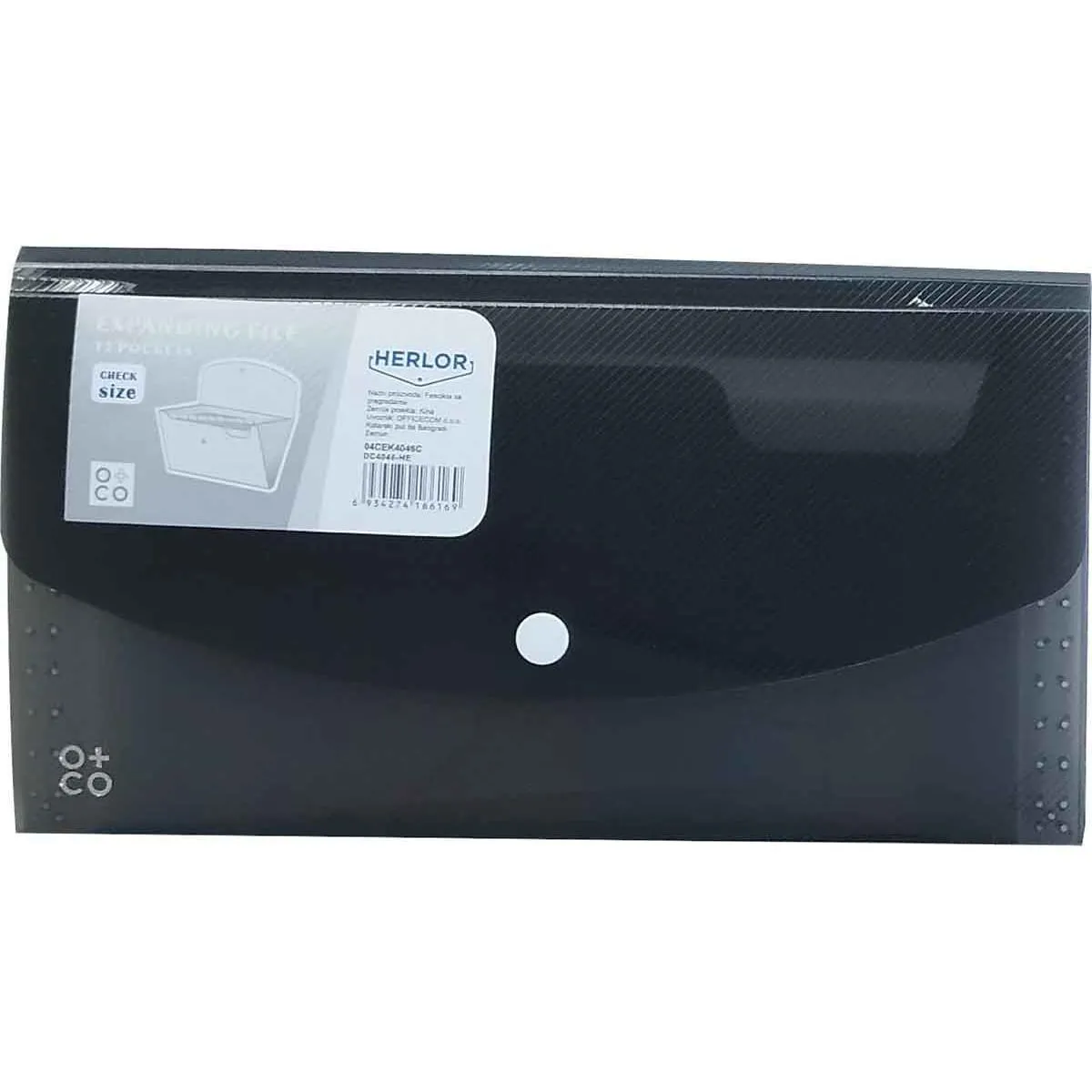 FASCIKLA (kućni budžet) sa 13 pregrada 26x14x2,5cm 