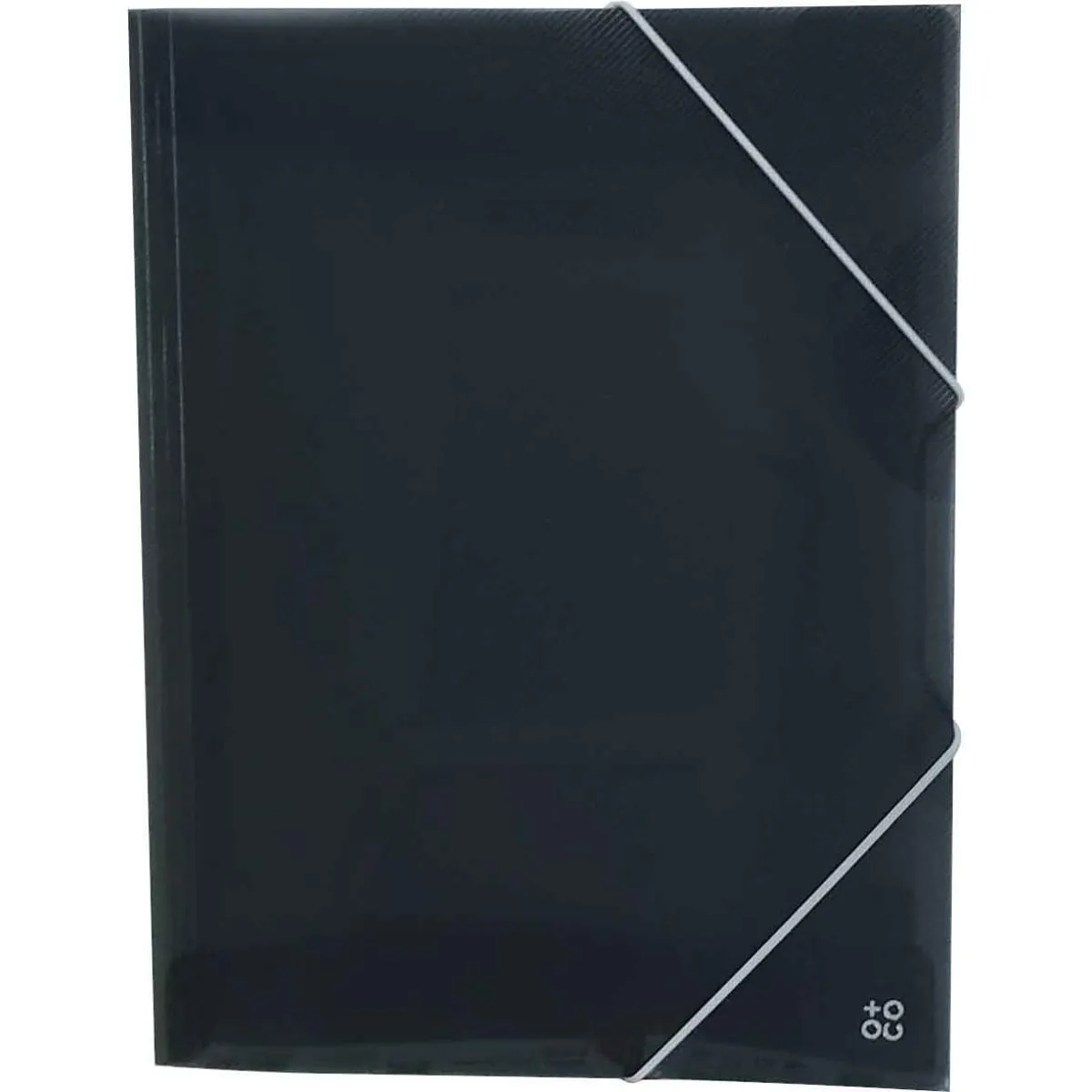 FASCIKLA  PVC sa gumicom A4 32x24,6x1cm siva 