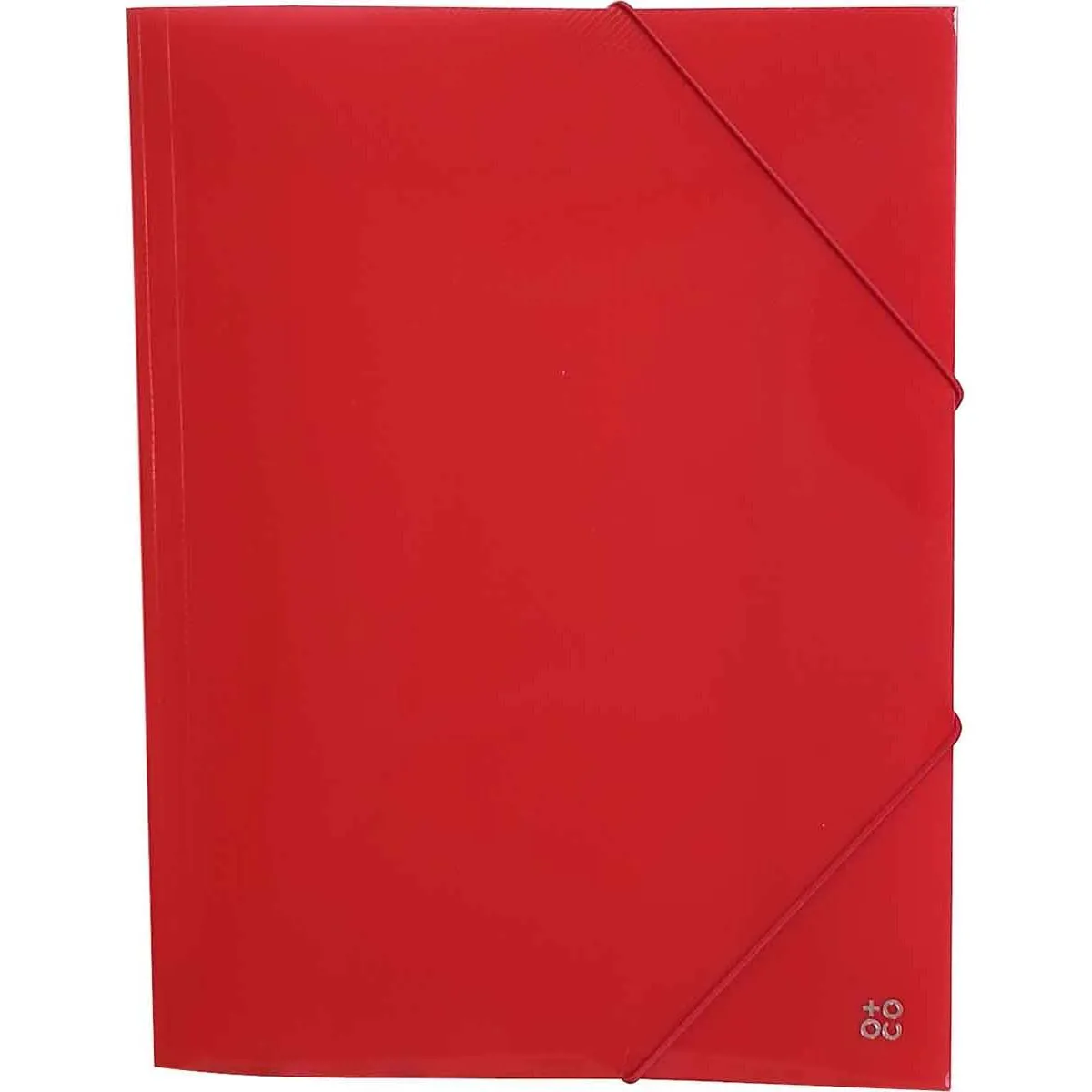 FASCIKLA PVC sa gumisom A4 32x24,6x1cm crvena 