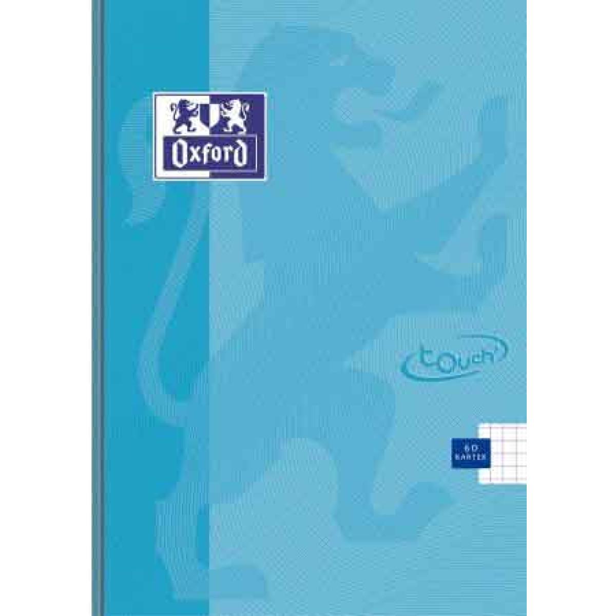 Sveska A5 OXFORD SOFT TP 60 lista kocke PLAVA 