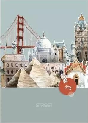 CITY BREAK  SVESKA A4/54/PRAZNA  80G 