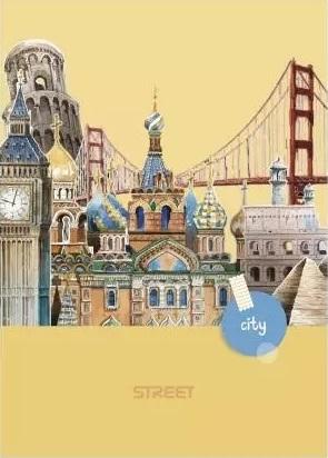 CITY BREAK  SVESKA A4/54/PRAZNA  80G 