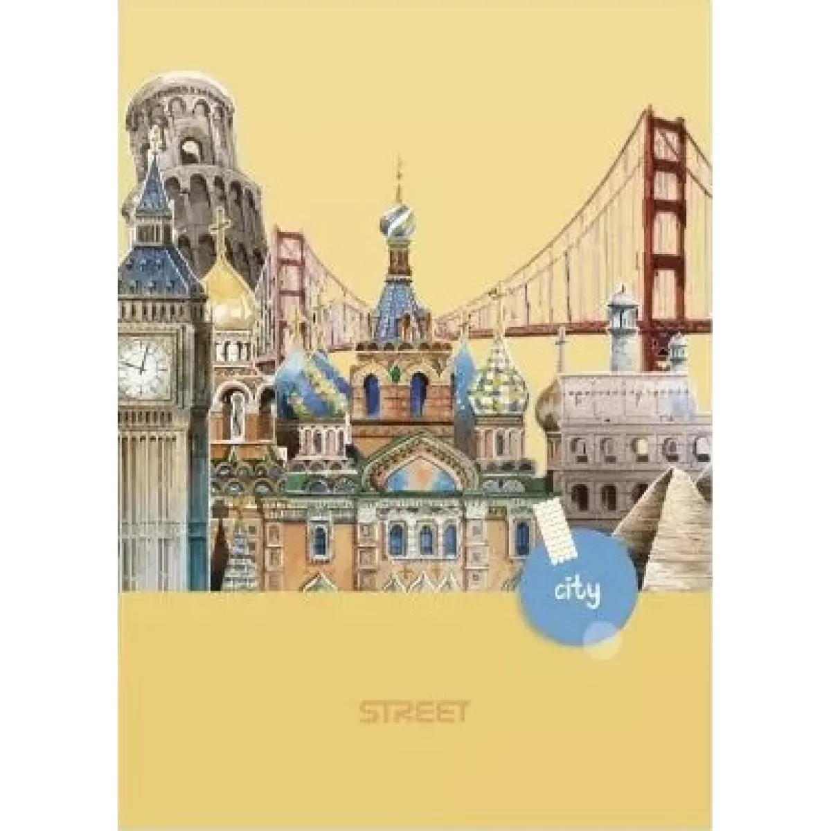CITY BREAK  SVESKA A4/54/PRAZNA  80G 