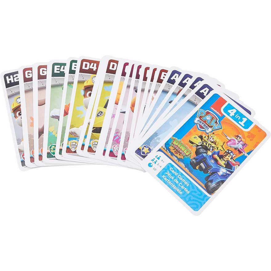 Igra kartama PAW PATROL SHUFFLE 4 u 1 