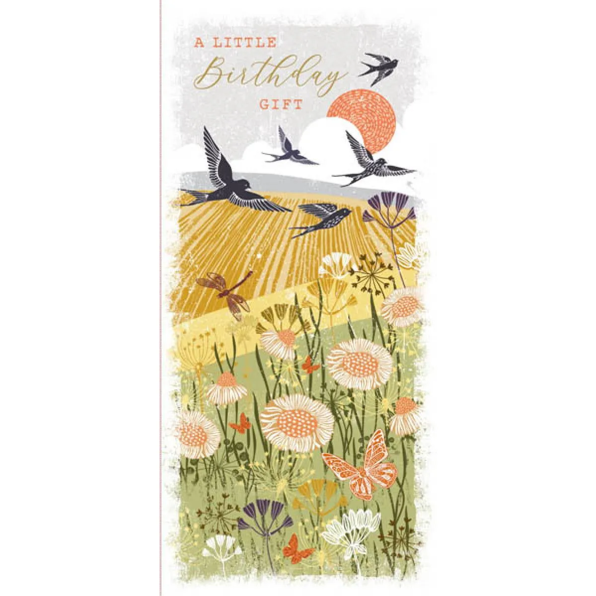 Rođendanska čestitka WOODLAND SWALLOWS 
