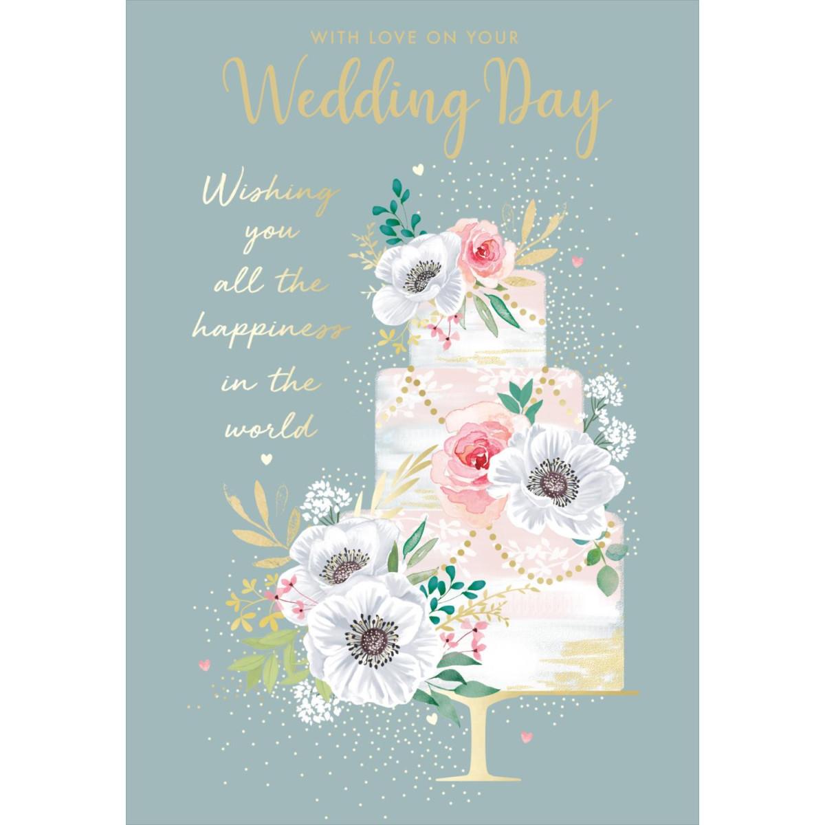 Čestitka za venčanja WEDDING CAKE WISH 