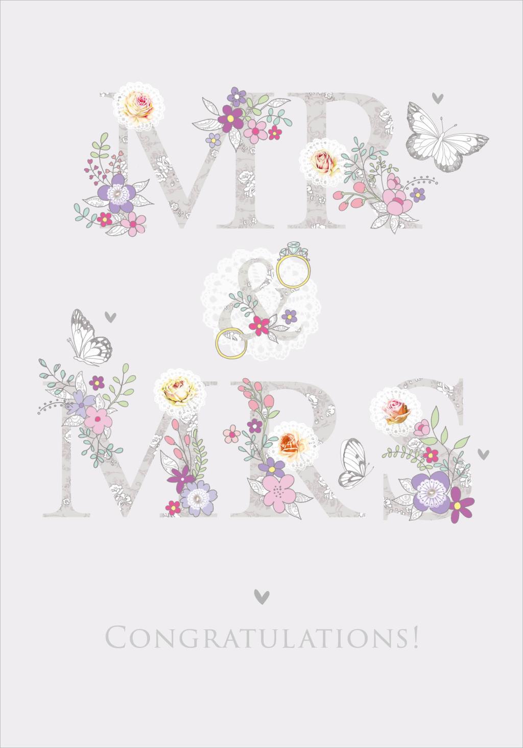 Čestitka za venčanja MR & MRS 