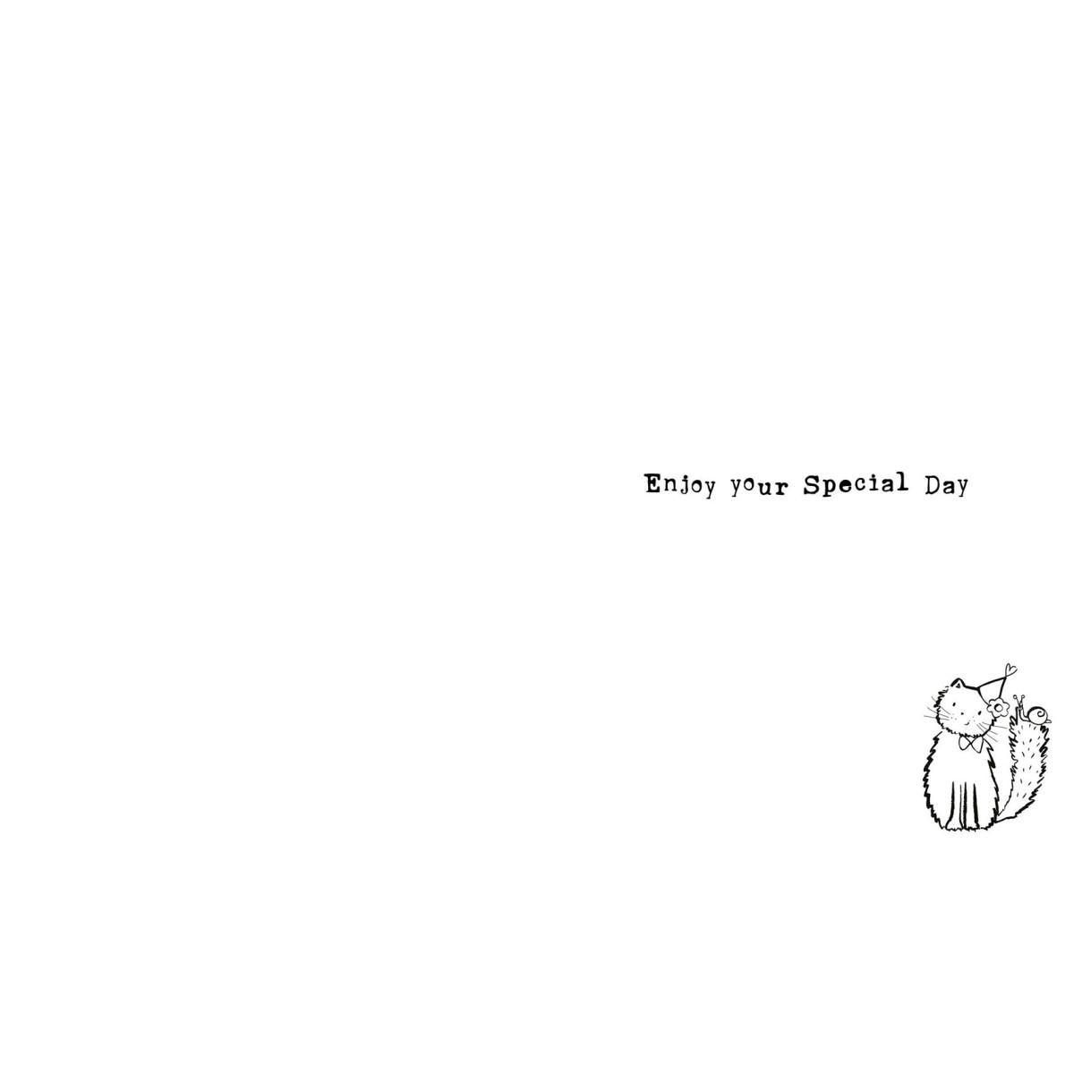 Rođendanska čestitka CAT TRAILS 