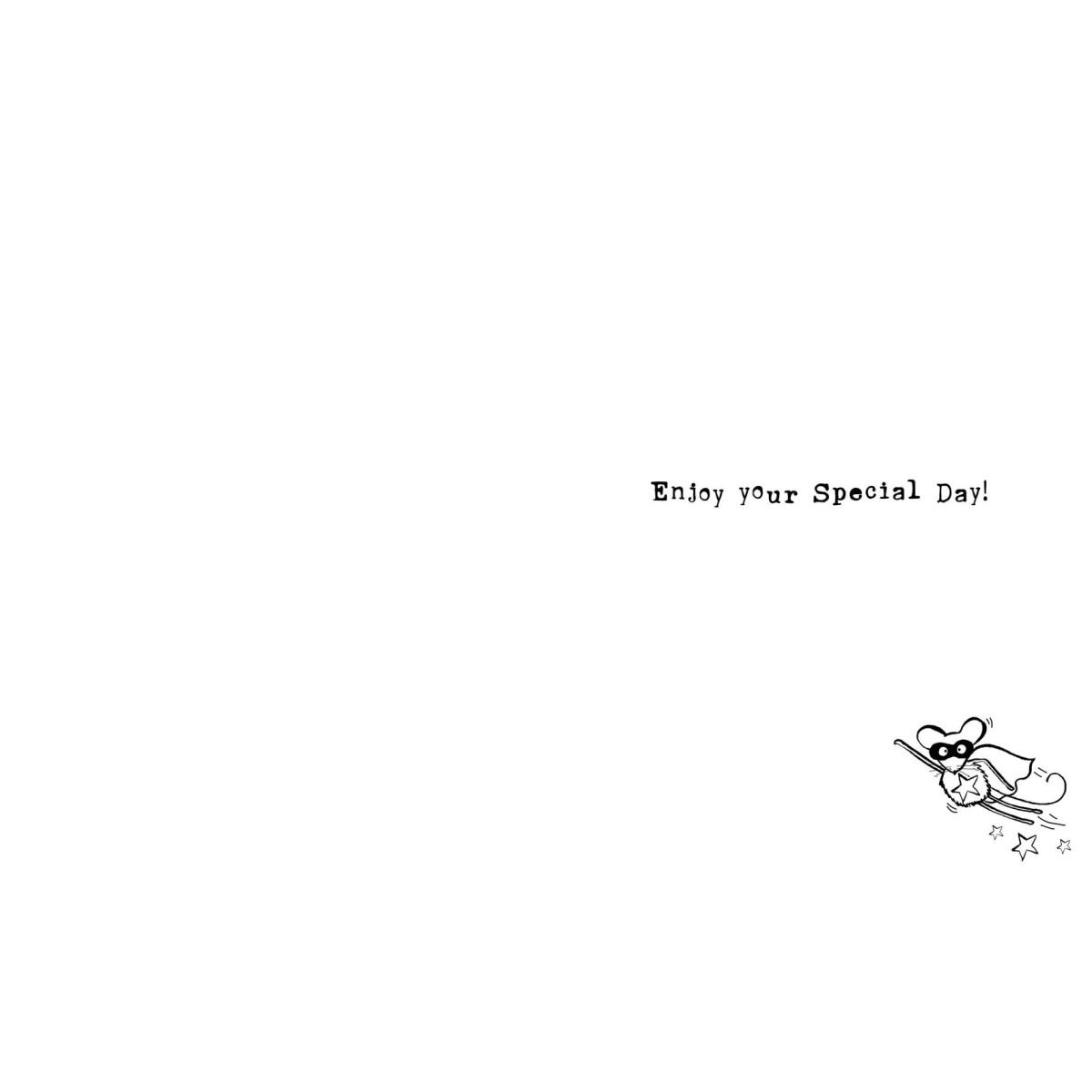 Rođendanska čestitka SUPER HERO MOUSE 