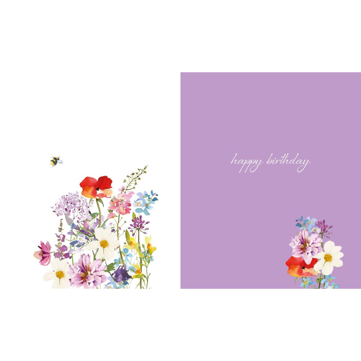 Rođendanska čestitka WILD GARDEN 