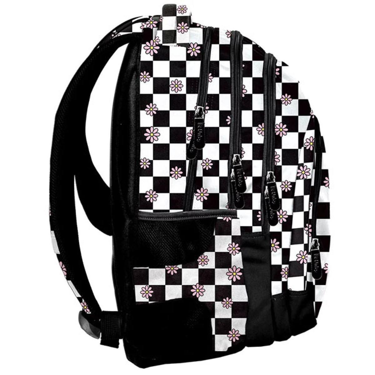 Ranac školski FLORAL CHECKERBOARD 