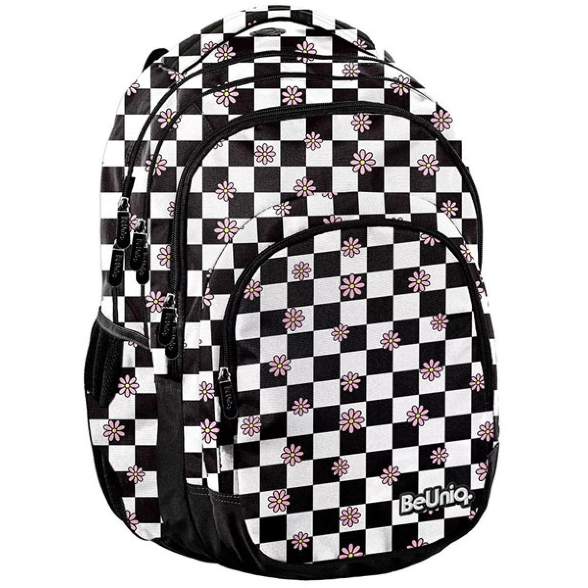 Ranac školski FLORAL CHECKERBOARD 