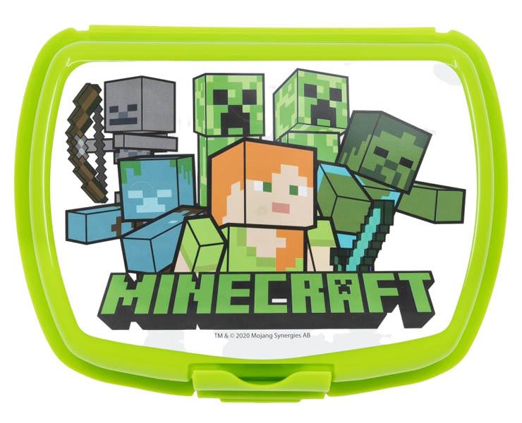 Plastična kutija za užinu MINECRAFT 