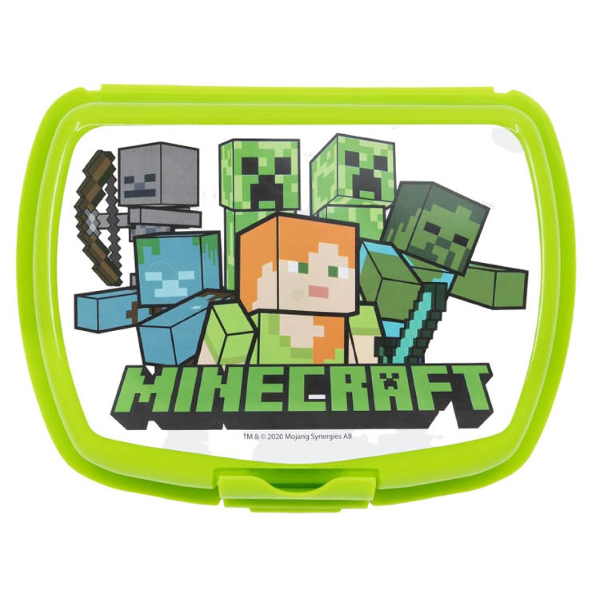Plastična kutija za užinu MINECRAFT 