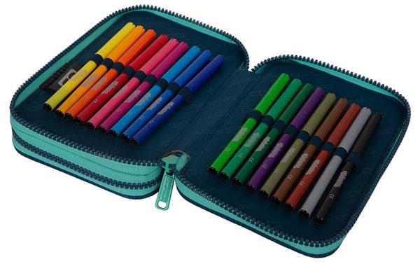 Pernica puna dvodelna JUMPER 2 - GRADIENT BLUE LAGOON 