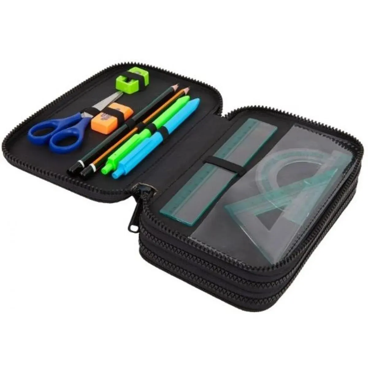 Pernica trodelna puna BELE RADE - CRNA 