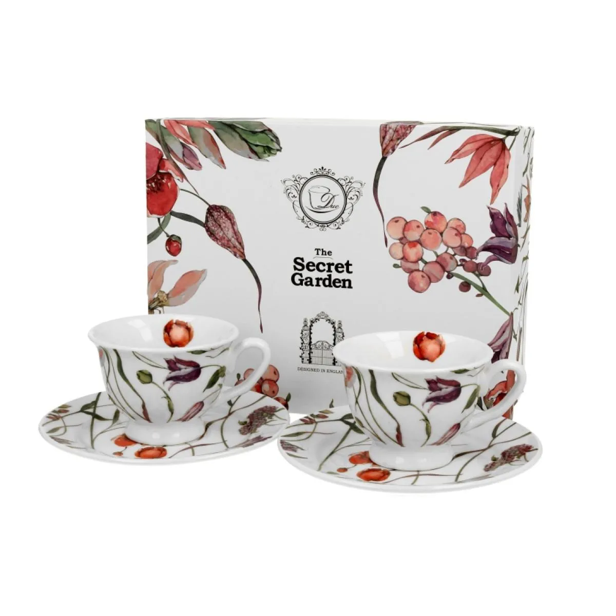 Dve šolje za espresso ROYAL 100 ml FLOWER MEADOW 