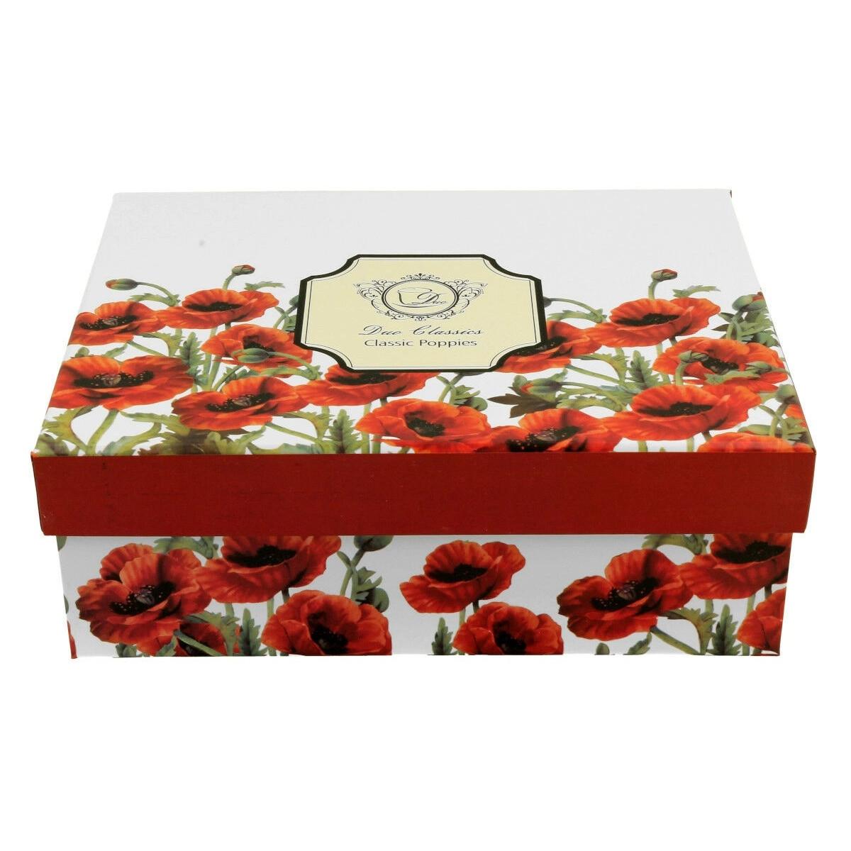 Dve šolje za espresso 110 ml CLASSIC POPPIES 