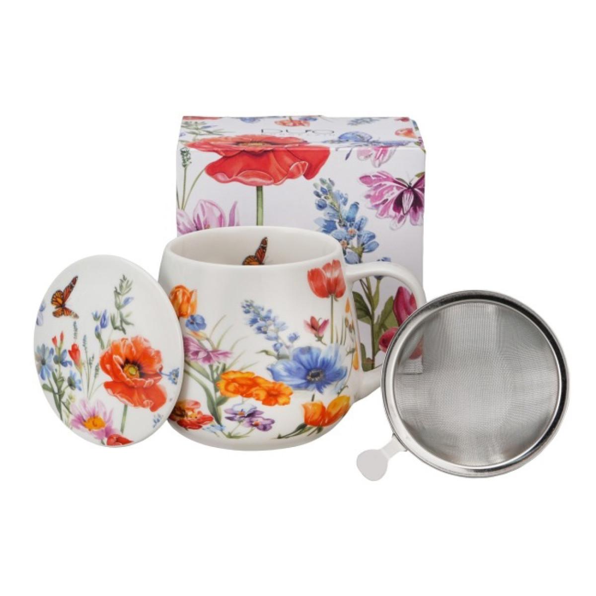 Šolja okrugla sa infuzerom 430ml SPRING 