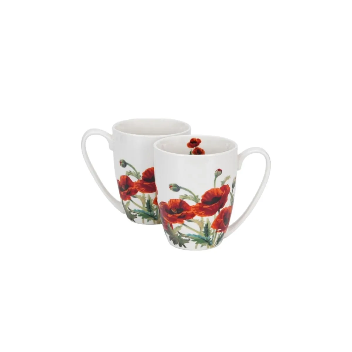 2 klasične šolje 360ml POPPIES 