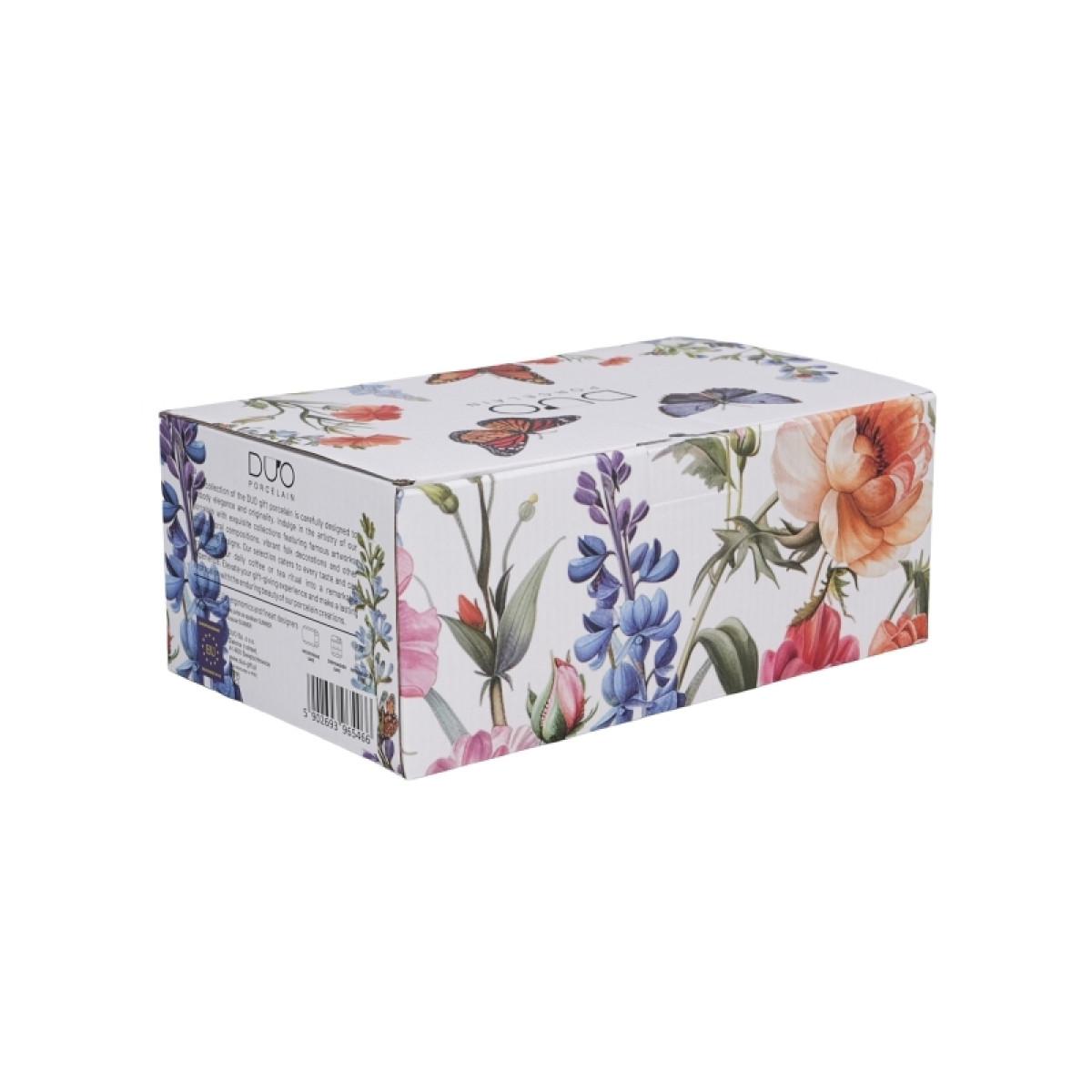 Set za doručak šolja 440 ml sa tacnom SUMMER 