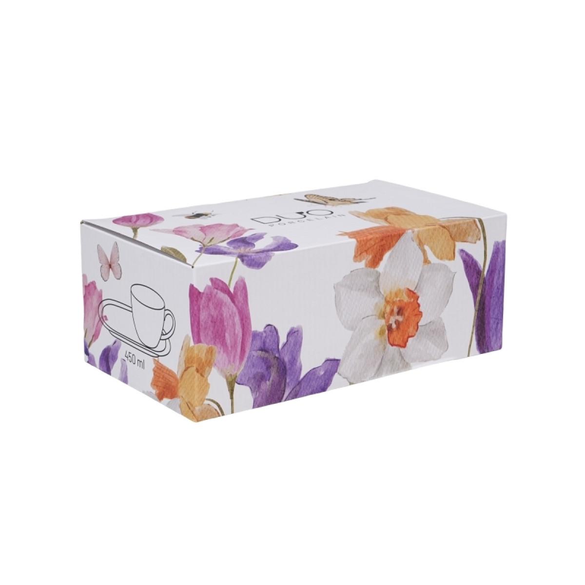 Set za doručak šolja 440 ml sa tacnom MAY 