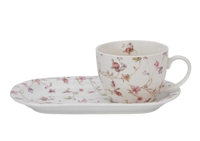 Set za doručak šolja 440 ml sa tacnom SAFA 