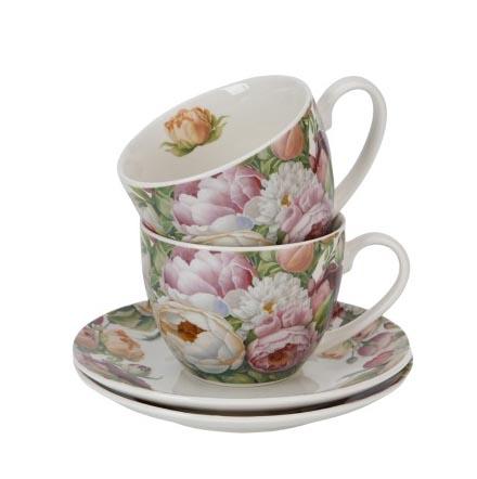 Set dve šolje PEONIES 