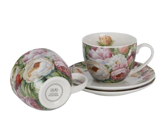 Set dve šolje PEONIES 