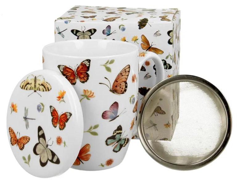 Šolja sa infuzerom BUTTERFLIES 