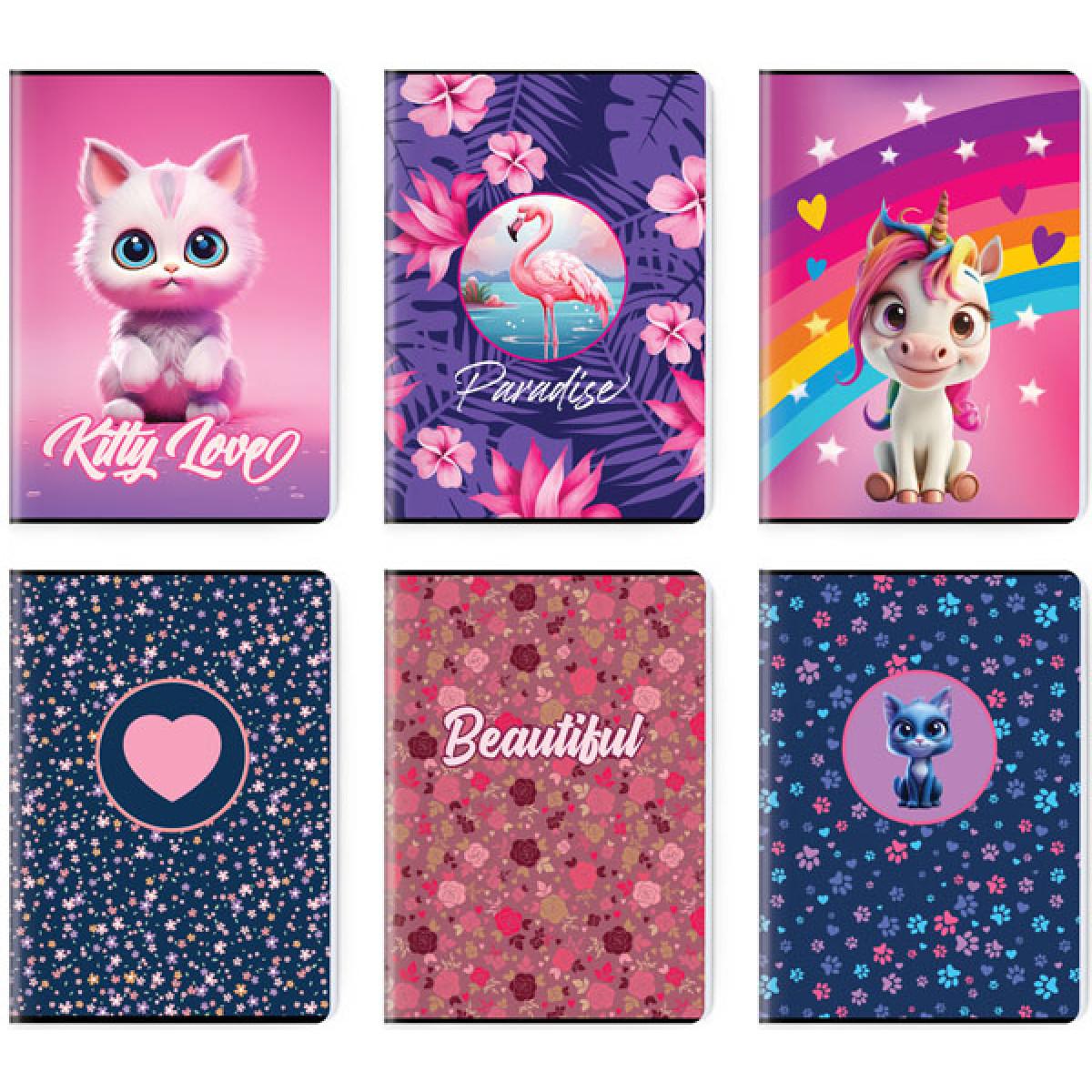 SVESKA PREMIUM A5 SK 52L GIRL'S COLLECTION SC3121 